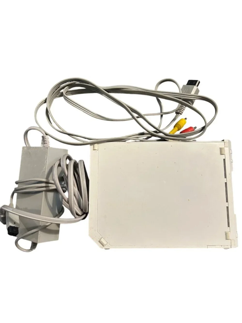 Nintendo Wii Console White With Power & AV Cables Tested Pre-Owned video gaming